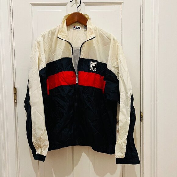 Vintage Fila Track Jacket Men size XXL 2XL - Picture 1 of 16
